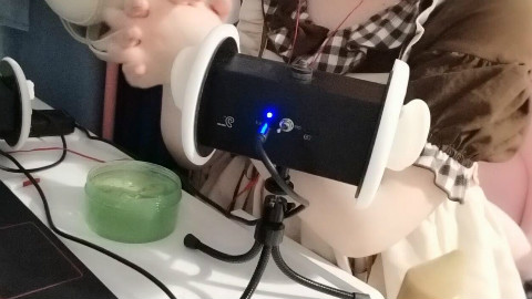 【ASMR】芦荟胶搓手手